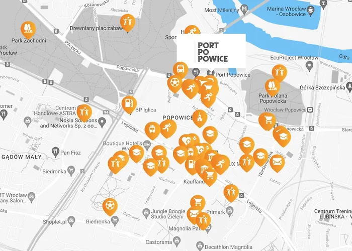 Apartmán Port Popowice -darmowy Garaz I Rowery - Meldunki 24na7 - Tramwajem 15 Min Do Rynku