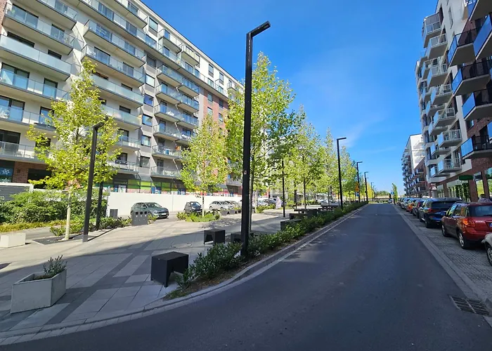 Port Popowice -darmowy Garaz I Rowery - Meldunki 24na7 - Tramwajem 15 Min Do Rynku Apartmán *