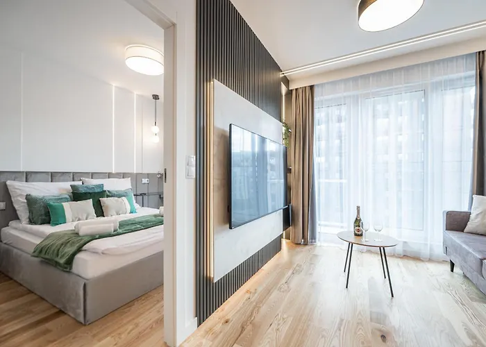 Apartmán Port Popowice -darmowy Garaz I Rowery - Meldunki 24na7 - Tramwajem 15 Min Do Rynku