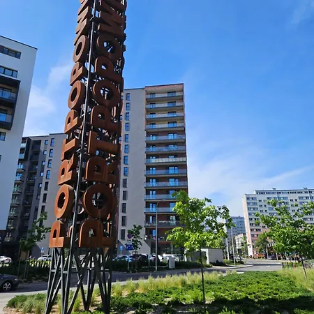 Appartement Port Popowice -darmowy Garaz I Rowery - Meldunki 24na7 - Tramwajem 15 Min Do Rynku Wrocław
