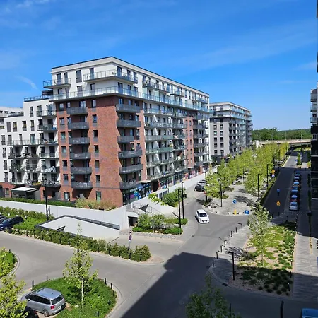 Port Popowice -darmowy Garaz I Rowery - Meldunki 24na7 - Tramwajem 15 Min Do Rynku Appartement Wrocław