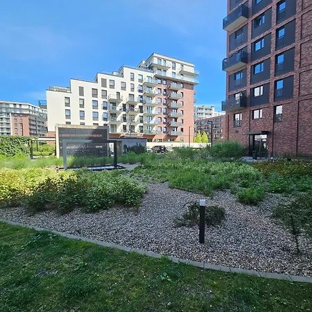 Port Popowice -darmowy Garaz I Rowery - Meldunki 24na7 - Tramwajem 15 Min Do Rynku Appartement Wrocław